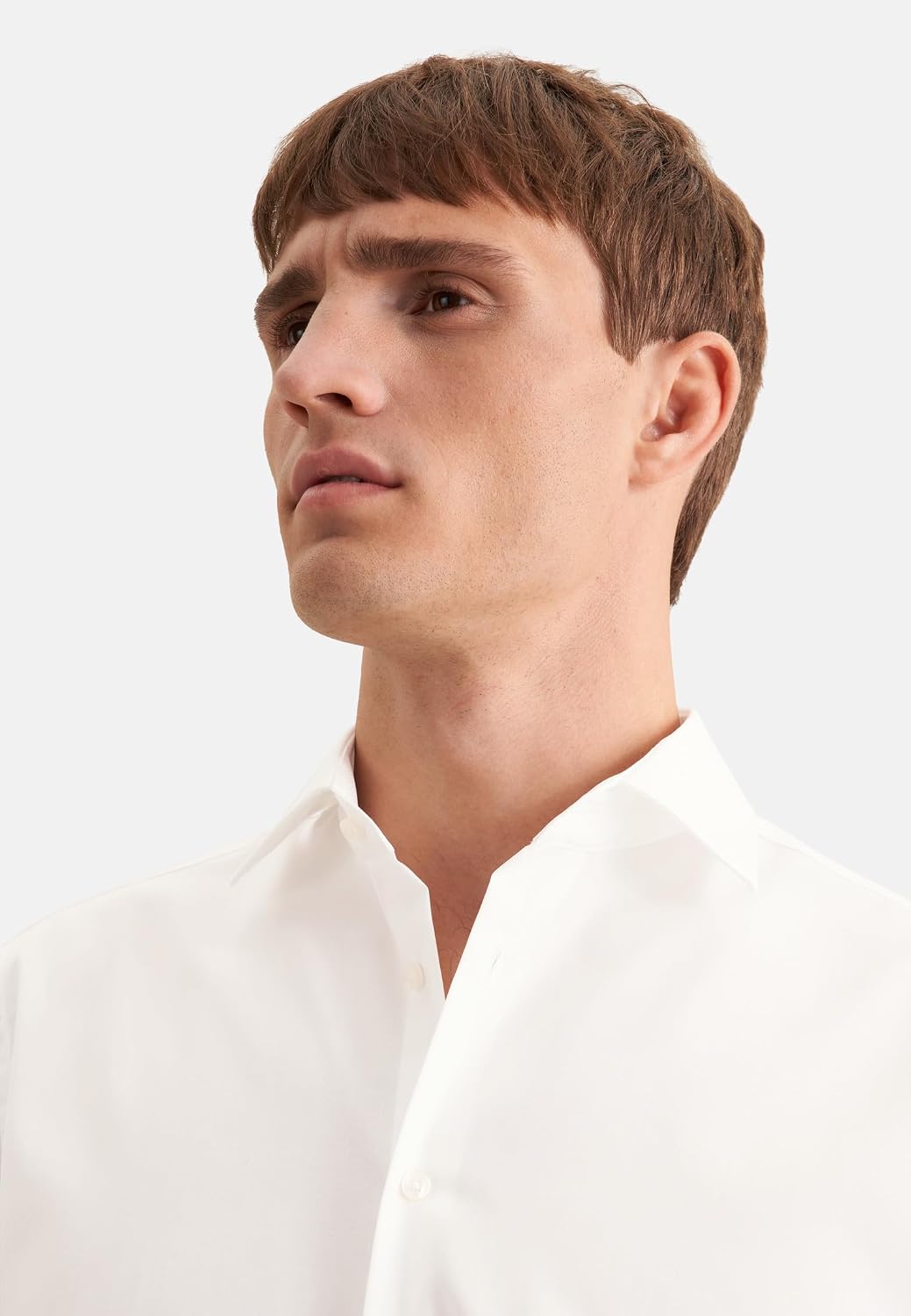Seidensticker Herren Men Shaped Gala Businesshemd 37 Ecru(021006), 37 Ecru(021006)