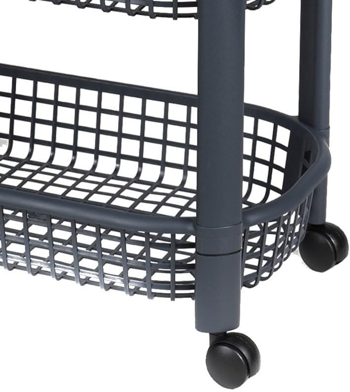 Urban Living Liberty Servierwagen, 4 Ebenen, 46,5 x 26 x 78,8 cm, Midnight Blue Dunkelblau (BxTxH) 4