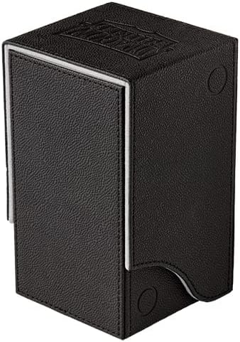 Arcane Tinman Dragon Shield: Nest Plus Deck Box - Black and Light Grey, Large