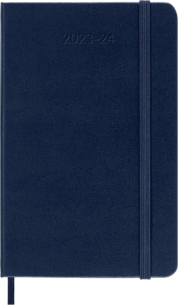 Moleskine Wochenplaner 2023-2024,18-Monate-Kalender, Akademischer Terminkalender, Hardcover-Wochenpl