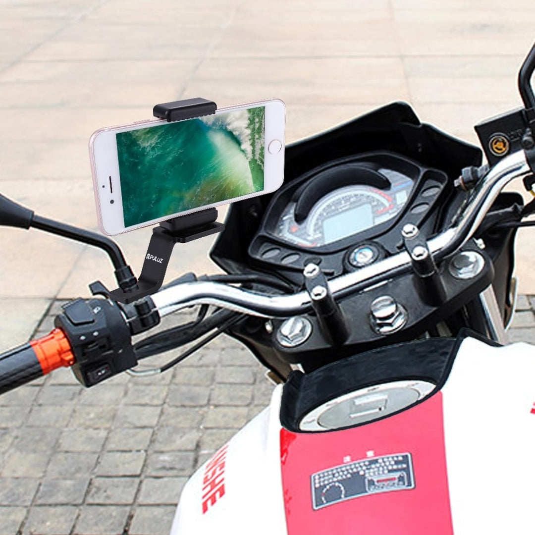 PULUZ Go pro Motorrad Halterung, Action Cam Motorrad Halterung für GoPro Hero12 Black / Hero11 /10/9