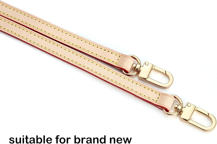 Senral Langer Vachetta Leder Gurt 100/110/120/130/140 cm Schmaler Umhängegurt für NEU Favorite MM Po