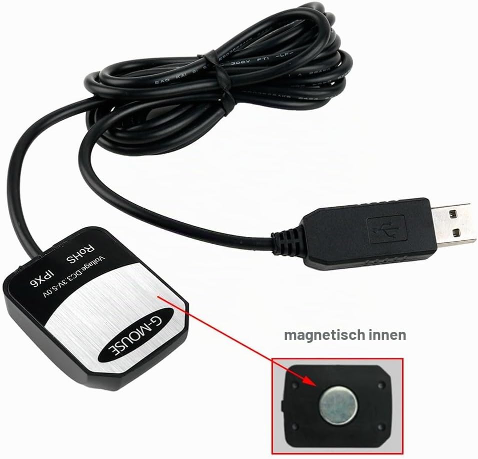 GM10 G-Mouse USB GPS Dongle M10 Chip GPS USB GPS-Empfänger Antenne 38400bps für Google Earth Fenster