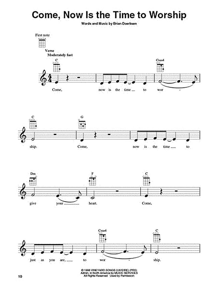 Worship Songs for Ukulele, Taschenbuch