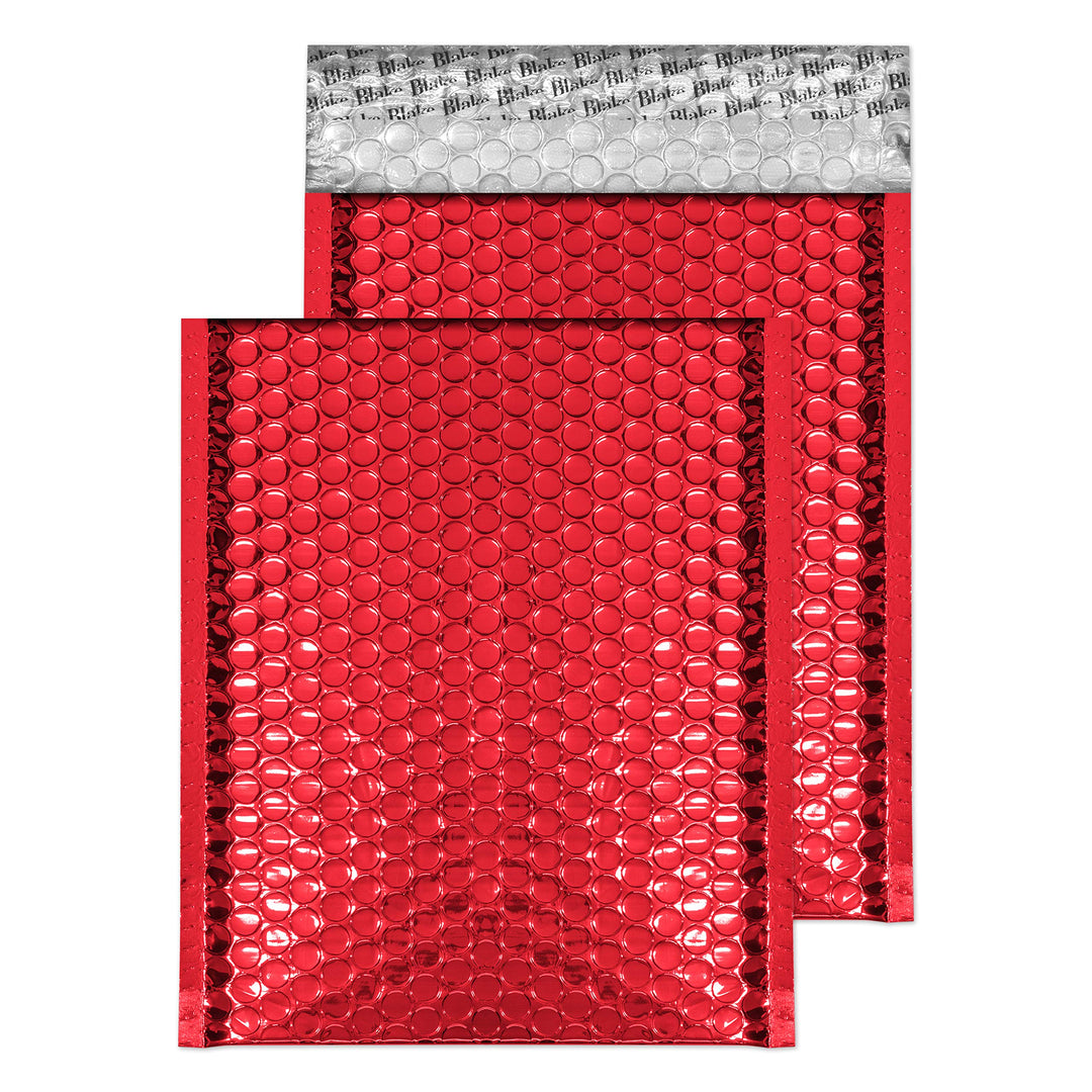 Blake Purely Packaging MBR250 Luftpolsterversandtasche Haftklebung Festliches Rot C5+ 250 x 180 mm |