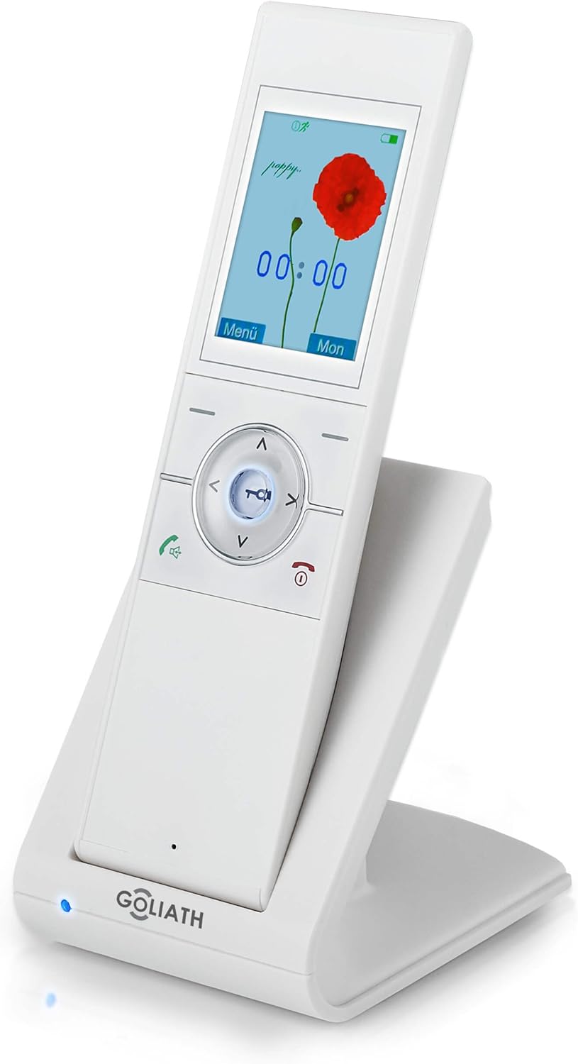 Goliath Funk Mobilteil, Innenstation, Inneneinheit mit Bildspeicher, Drahtlos, AV-VTF04-I Innenstati