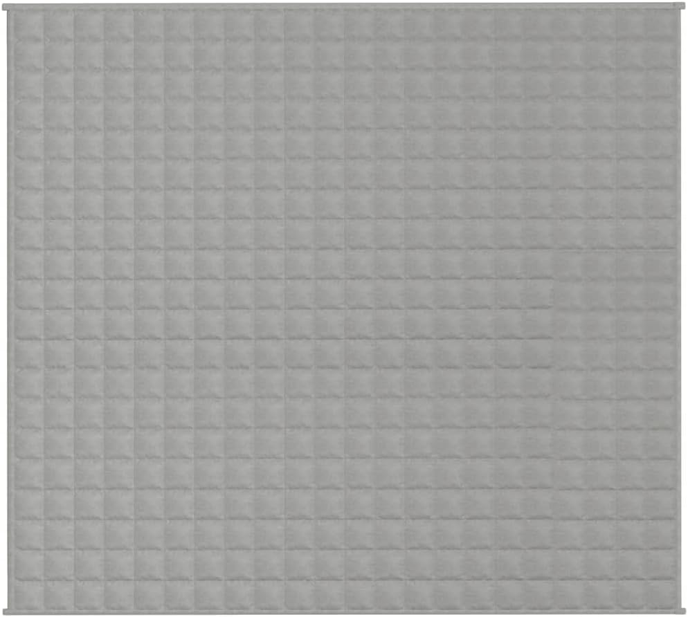 SKM Gewichtsdecke Grau 200x220 cm 9 kg Stoff, Weight: 9.55 kg, 3154785 Grau 200 x 220 cm,9 kg, Grau