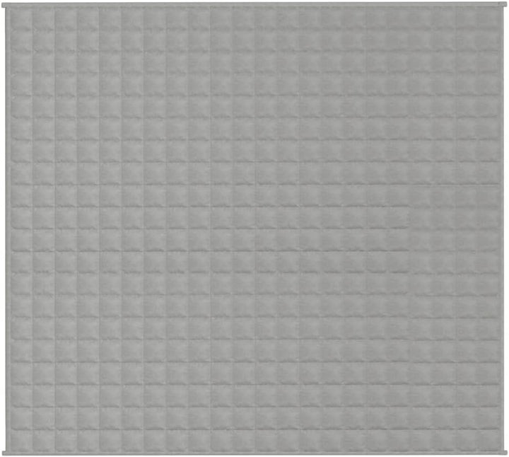 SKM Gewichtsdecke Grau 200x220 cm 9 kg Stoff, Weight: 9.55 kg, 3154785 Grau 200 x 220 cm,9 kg, Grau
