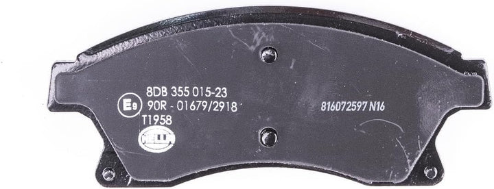 HELLA PAGID 8DB 355 015-231 Bremsbelagsatz - T1958 - Dicke/Stärke: 18.8mm - Bremssystem: TRW - mit a