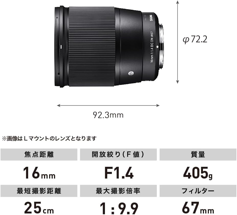 Sigma 16mm F1,4 DC DN Contemporary Objektiv für Sony-E Objektivbajonett & RØDE Wireless GO II Ultrak