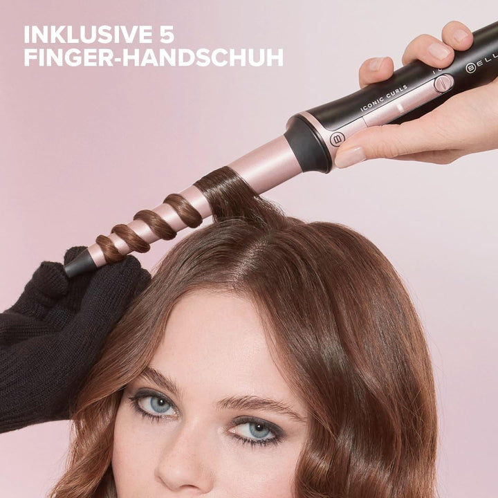 Bellissima Iconic Curls, Lockenstab, Keramikbeschichtung, konische Form für weiche Locken und defini