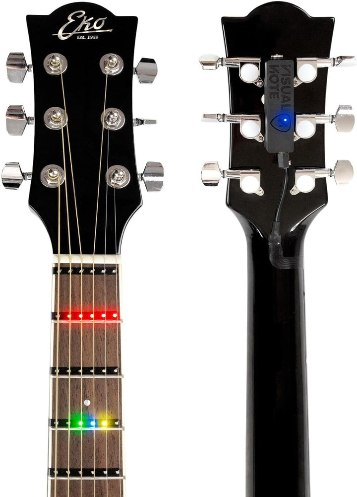 VISUAL NOTE - Kit F, Gerät zum Lernen und Lehren der Gitarre, bestehend aus einer RGB-LED-Folie für
