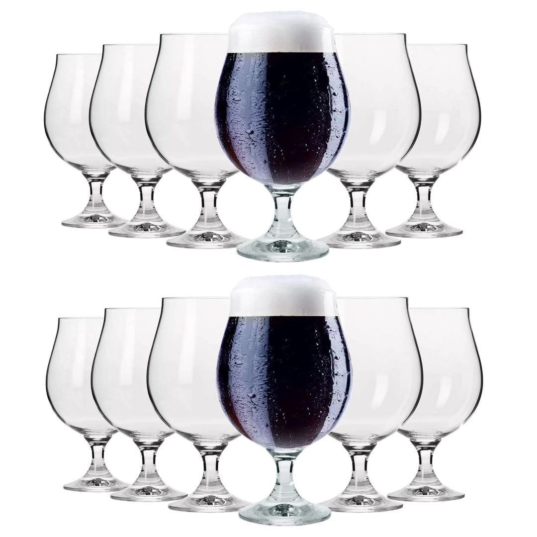 KIAPPO Biergläser für Dunkles Bier - Gläser & Trinkgeschirr - Gläser Set - Geschenke für Männer - Tr