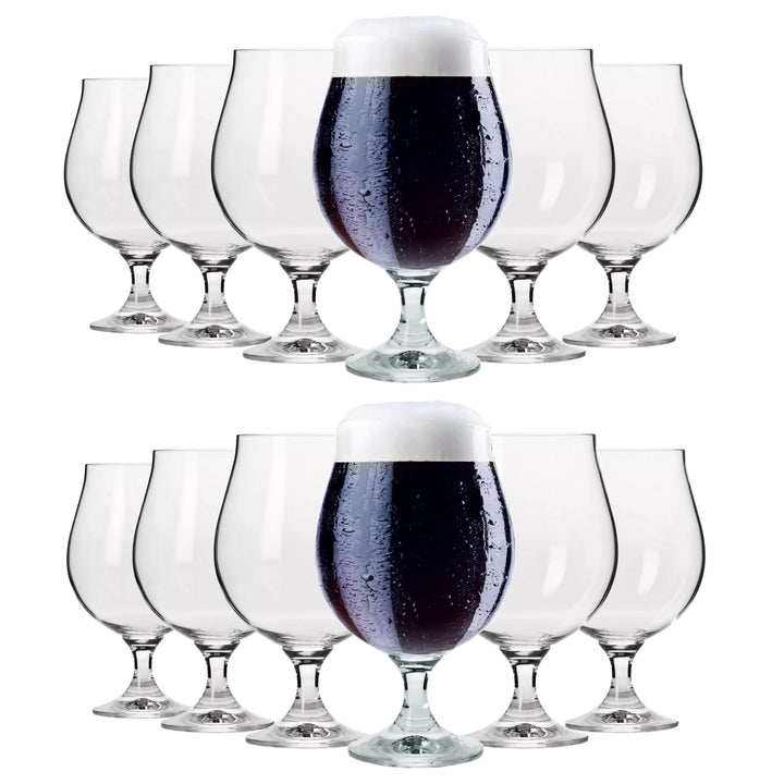 KIAPPO Biergläser für Dunkles Bier - Gläser & Trinkgeschirr - Gläser Set - Geschenke für Männer - Tr