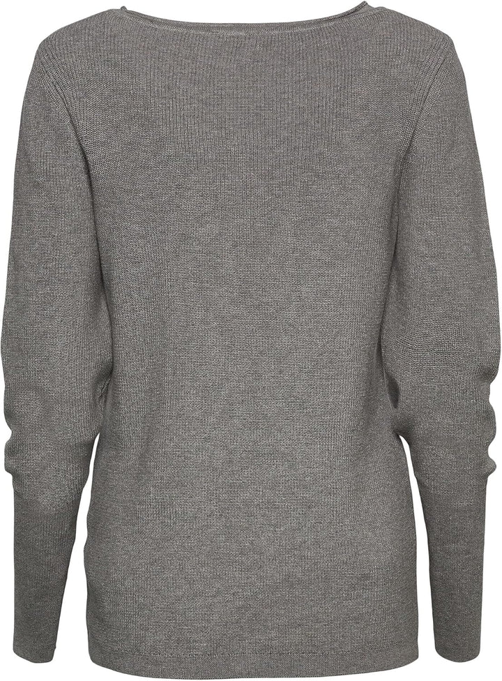 Esprit Damen 083ee1i340 Pullover (1er Pack) S 039/Medium Grey 5, S 039/Medium Grey 5