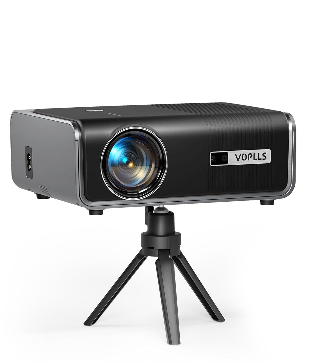 Smart Beamer 4k [Kompatibel mit Netflix & Dolby Audio] VOPLLS Autofokus/Trapezkorrektur Projektor, W