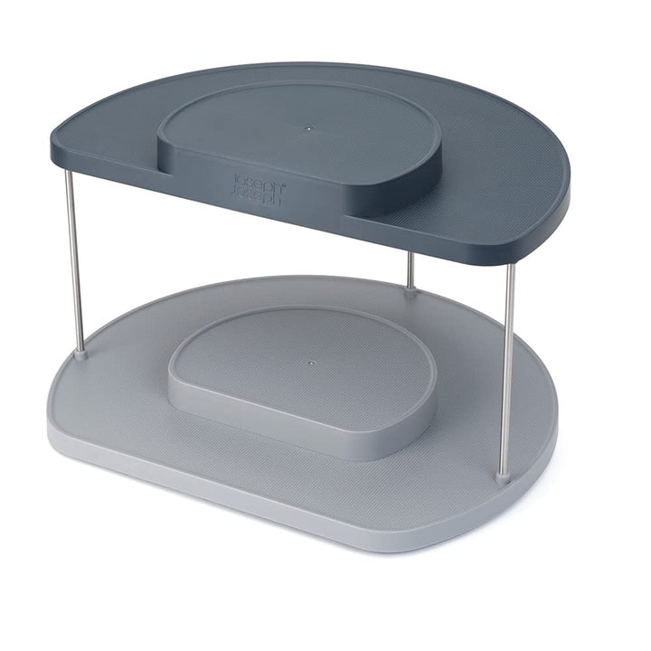 Joseph Joseph CupboardStore 2-stufiger, drehbarer Organizer für Küchenschränke, platzsparende Organi
