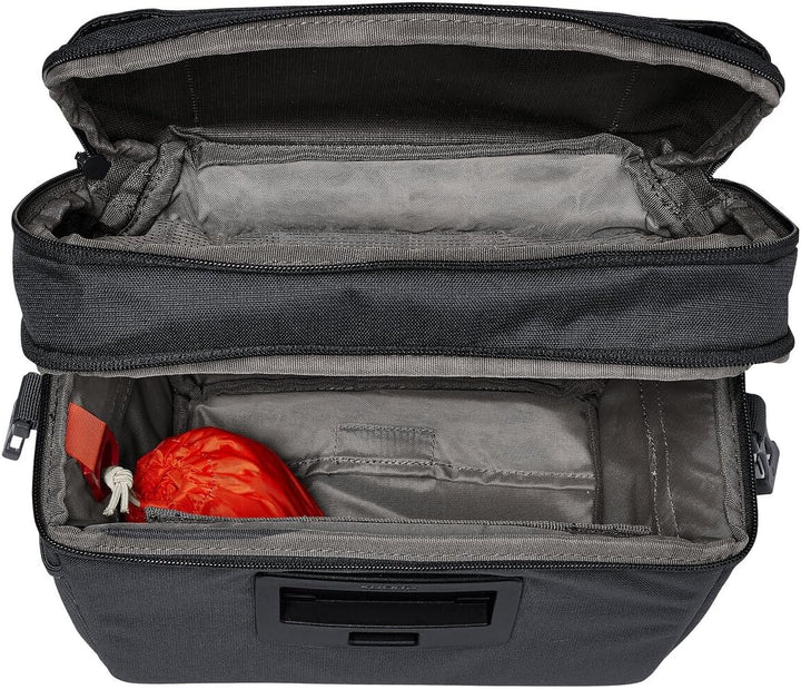 Vaude OnTour Box L (KLICKfix ready) Lenkertaschen, Einheitsgrösse, Black/Carmine