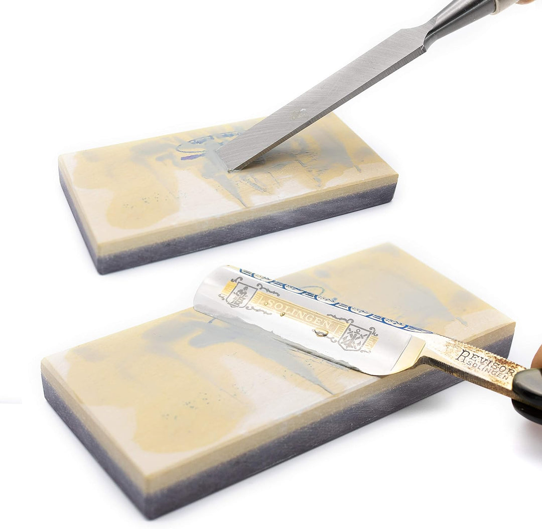 REMOS Gelber Belgischer Brocken Schleifstein - Nr. 9 Grösse 70-84 cm², Nr. 9