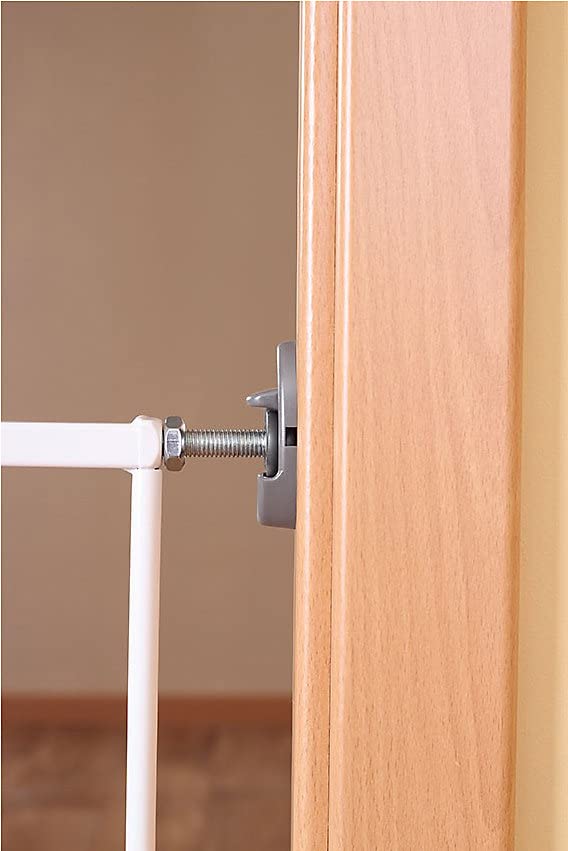 Reer 46221 Klemm- und Schraubgitter Basic, Holz, holzfarben Zum Klemmen und