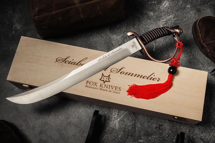 FOX - Champagner Säbel für Sommelier - Bronze