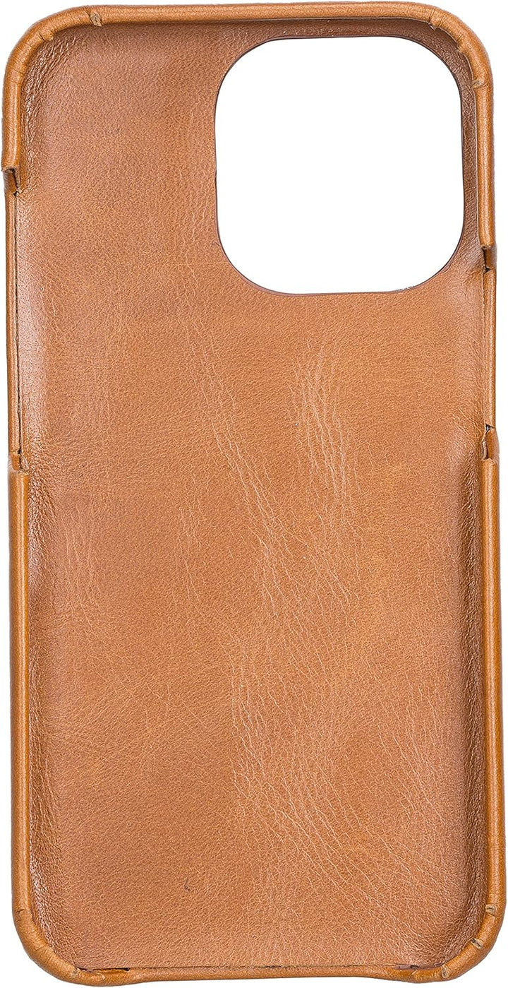 Solo Pelle Lederhülle für das iPhone 13 Pro in 6.1 Zoll Princeton Case Leder Hülle Ledertasche Backc