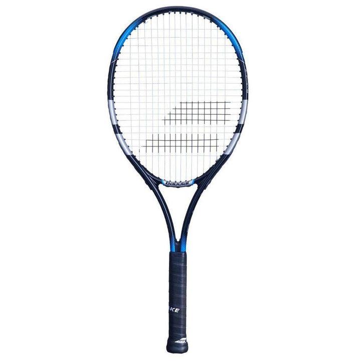 Babolat Falcon Strung Tennisschläger, Unisex 35 Schwarz / Grau / Blau (mehrfarbig), 35 Schwarz / Gra