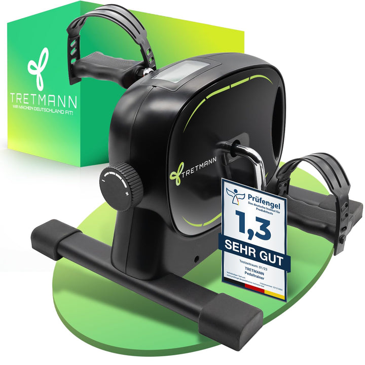 Neu Tretmann Basic Pedaltrainer Set -extra standfest & leise- inkl. Befestigungsband -DEKRA Geprüft-