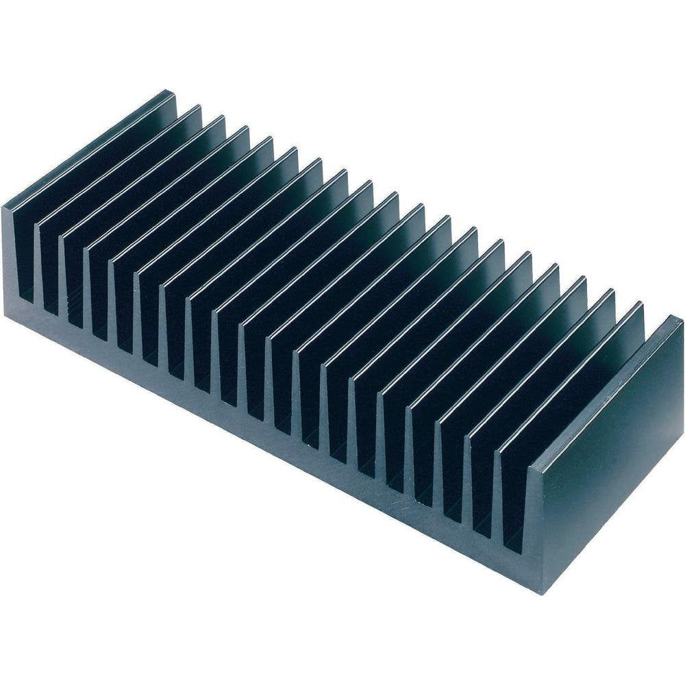 Fischer Elektronik 10020505 SK 47 150 SA Kuehlkoerper 0.53 K/W (L x B x H) 150 x 200 x 40mm Schwarz