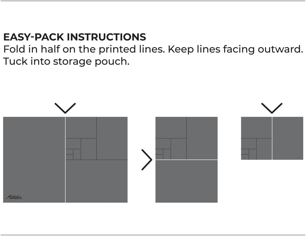 MATADOR Pocket Blanket 4,0 - Weiss (Sitzplätze 2-4); Ultraleicht Picknickdecke mit Pflöcken; Faltbar