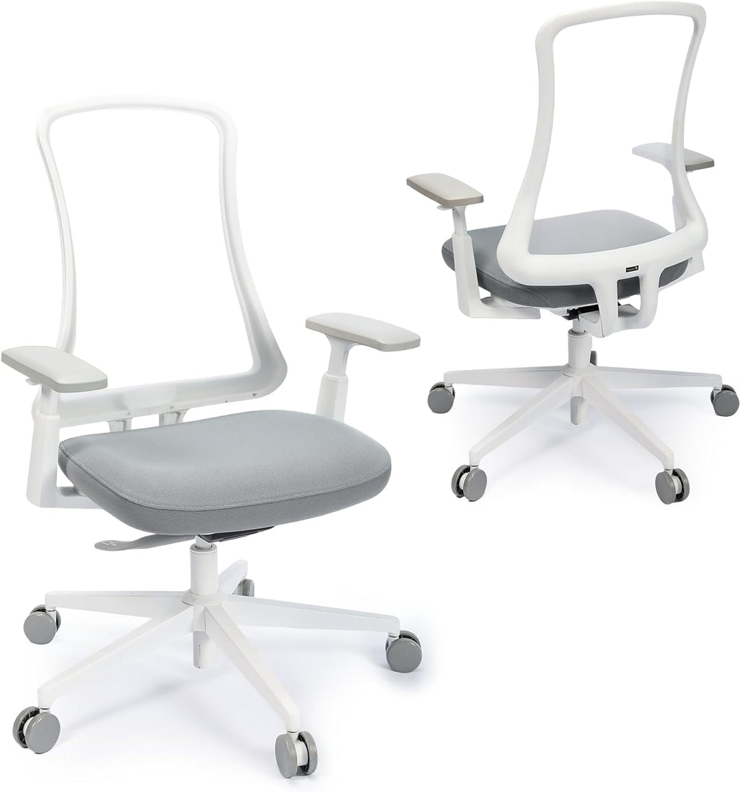 ProtoArc Flexer Ergonomischer Bürostuhl – Schreibtischstuhl mit Sitztiefenverstellung, konturiertem