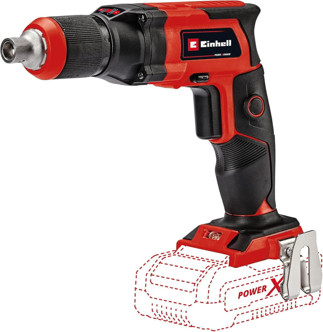 Einhell Akku-Trockenbauschrauber TE-DY 18 Li-Solo Power X-Change (Lithium-Ionen, 18 V, 4000 min-1, T