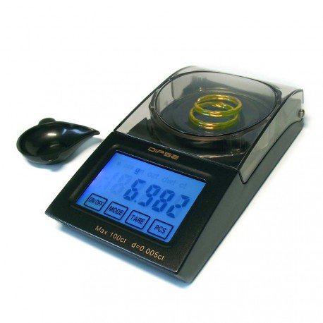 Dipse FB-20 Digitale Feinwaage für Juweliere & Labor von 0,001g (0,005ct) bis 20g (100ct)