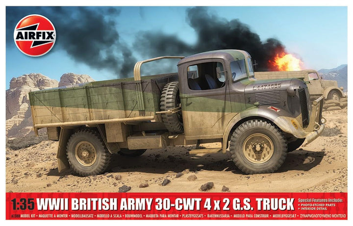 WWII British Army 30-cwt 4x2 GS Truck Modellbausatz