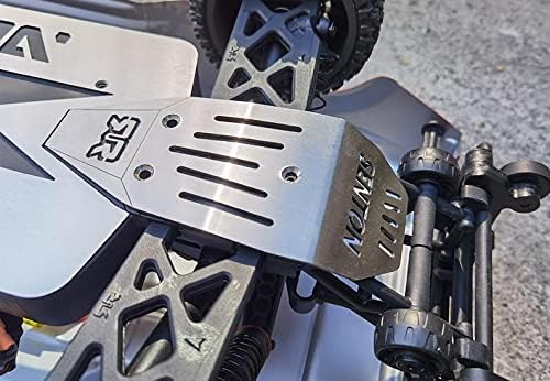 GPM 1/10 SENTON 4X4 V3 3S BLX ARA4303V3 Tuning Teile Stainless Steel Main Chassis with Bumper (Hollo