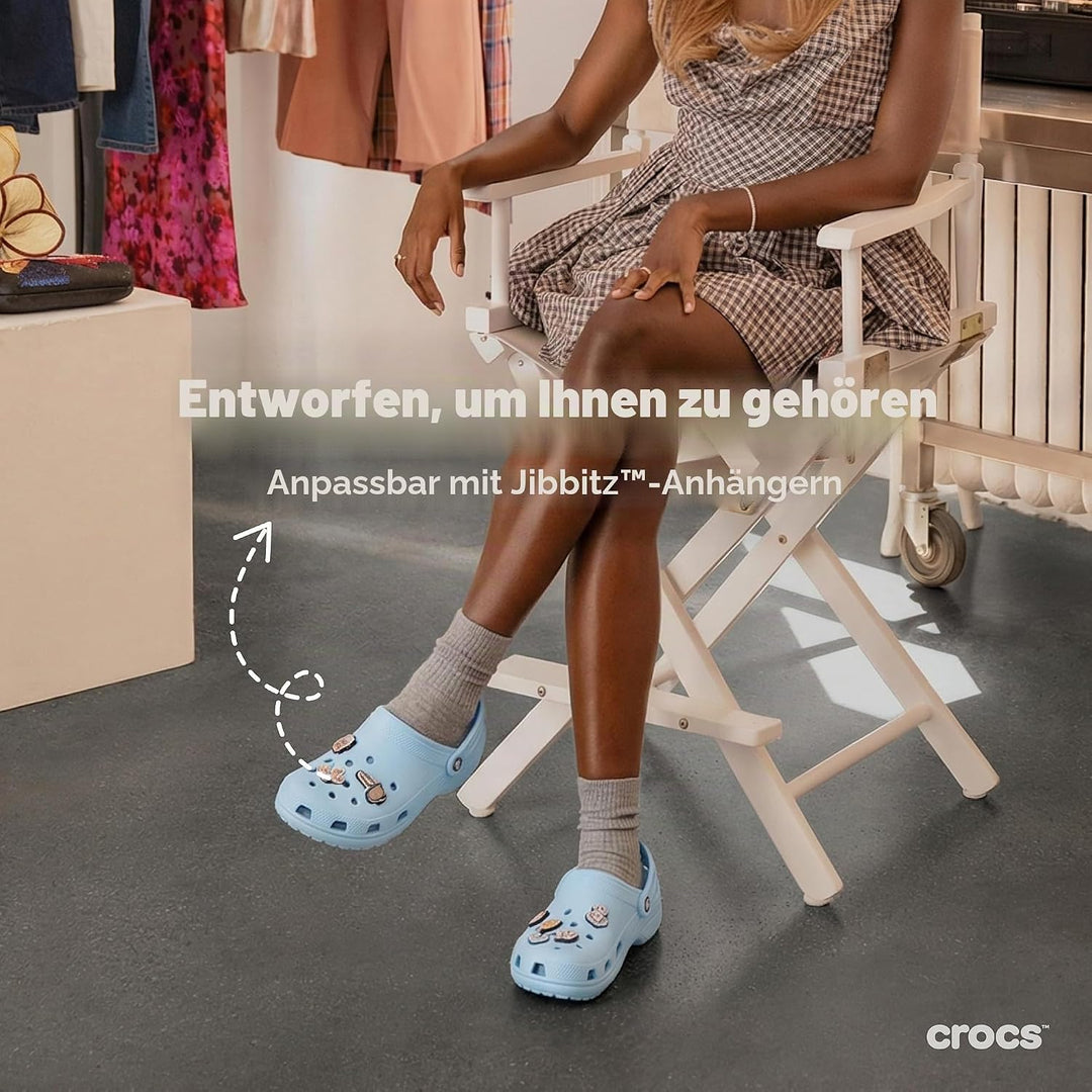 Crocs Unisex Classic Clog 36/37 EU Blue Frost, 36/37 EU Blue Frost