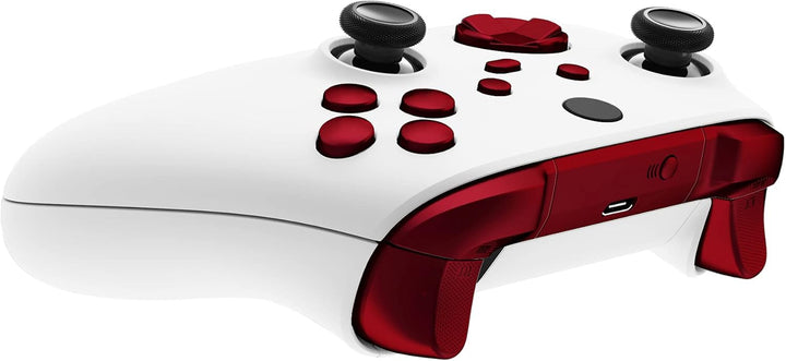 eXtremeRate Tasten Set für Xbox Series X/S Controller(Keine Buchstabenmarken), Ersatzteil Trigger Bu