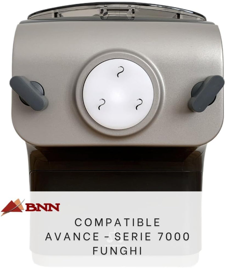 BNN - Avance/Serie 7000 - Funghi 11 mm ASFGHI00 – Pasta Disc kompatibel mit Philips Pasta Maker Avan