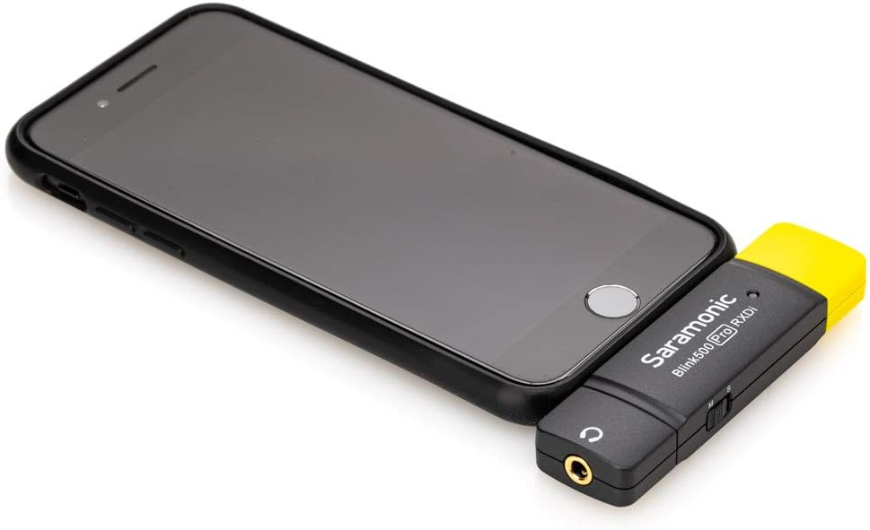 Saramonic kabellos für iOS Lightning-Geräte. BLINK500PROB4