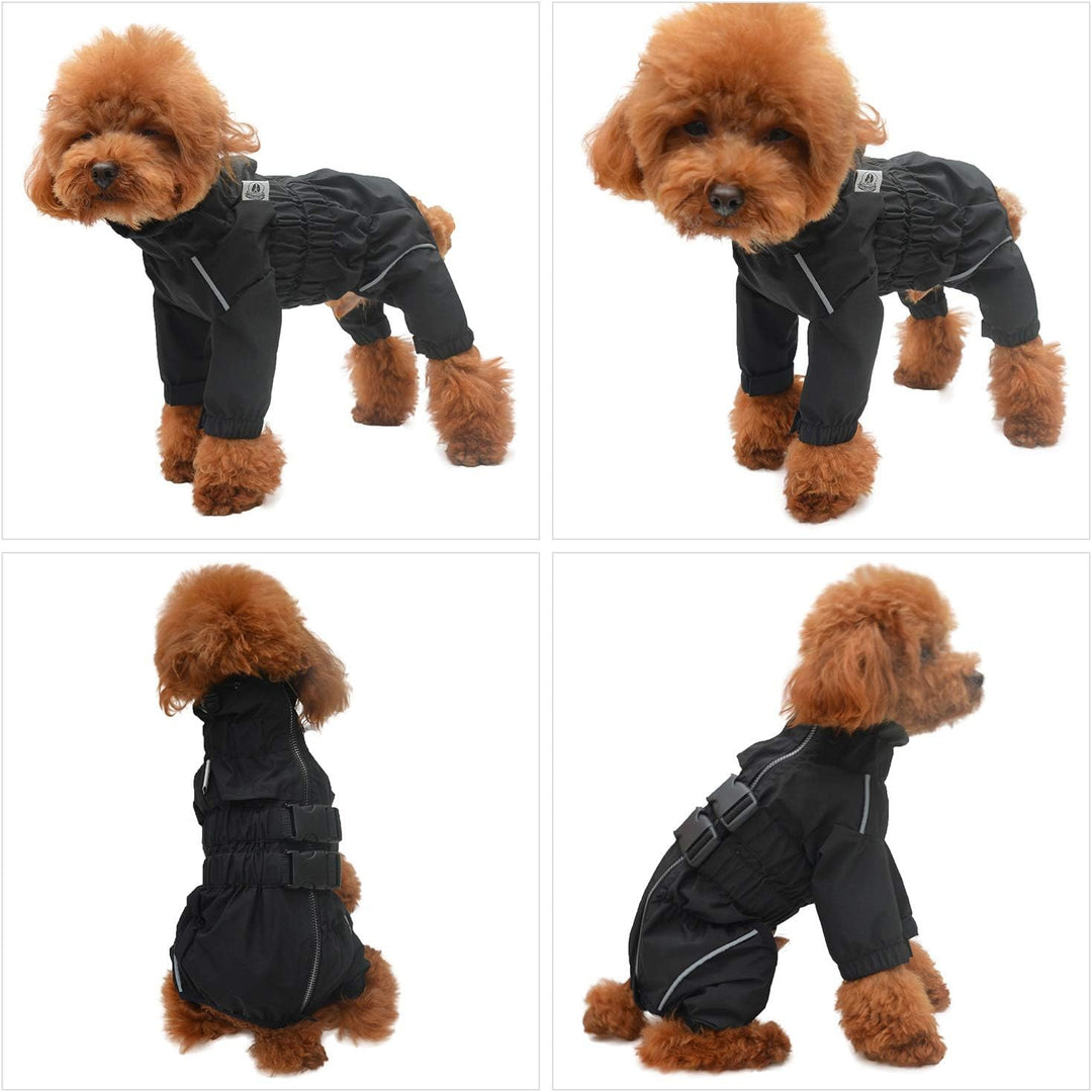 lovelonglong Winter Wasserdicht Hundemantel, Reflektierend Hundejacke Rollkragen Warm Hundejacke Sic
