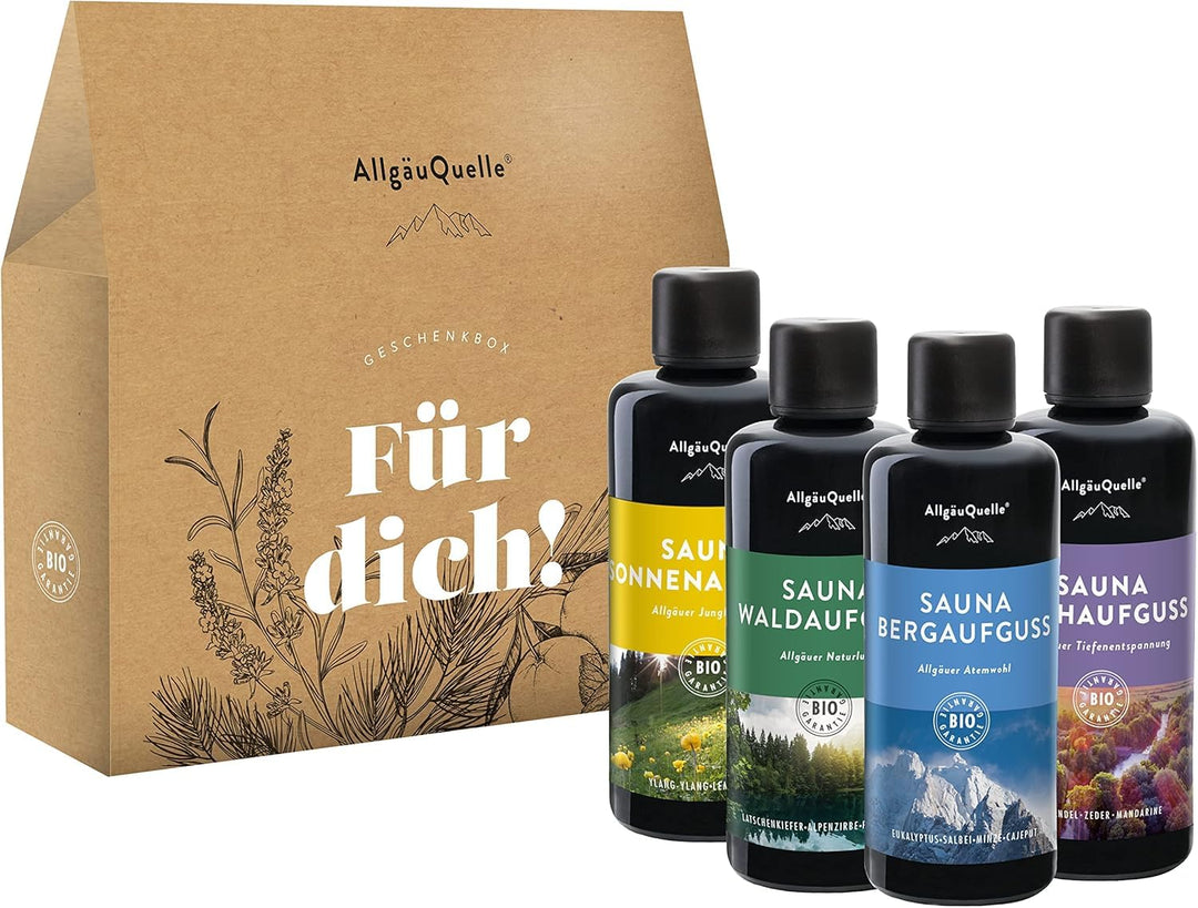 FÜR DICH 4ER SAUNA SET