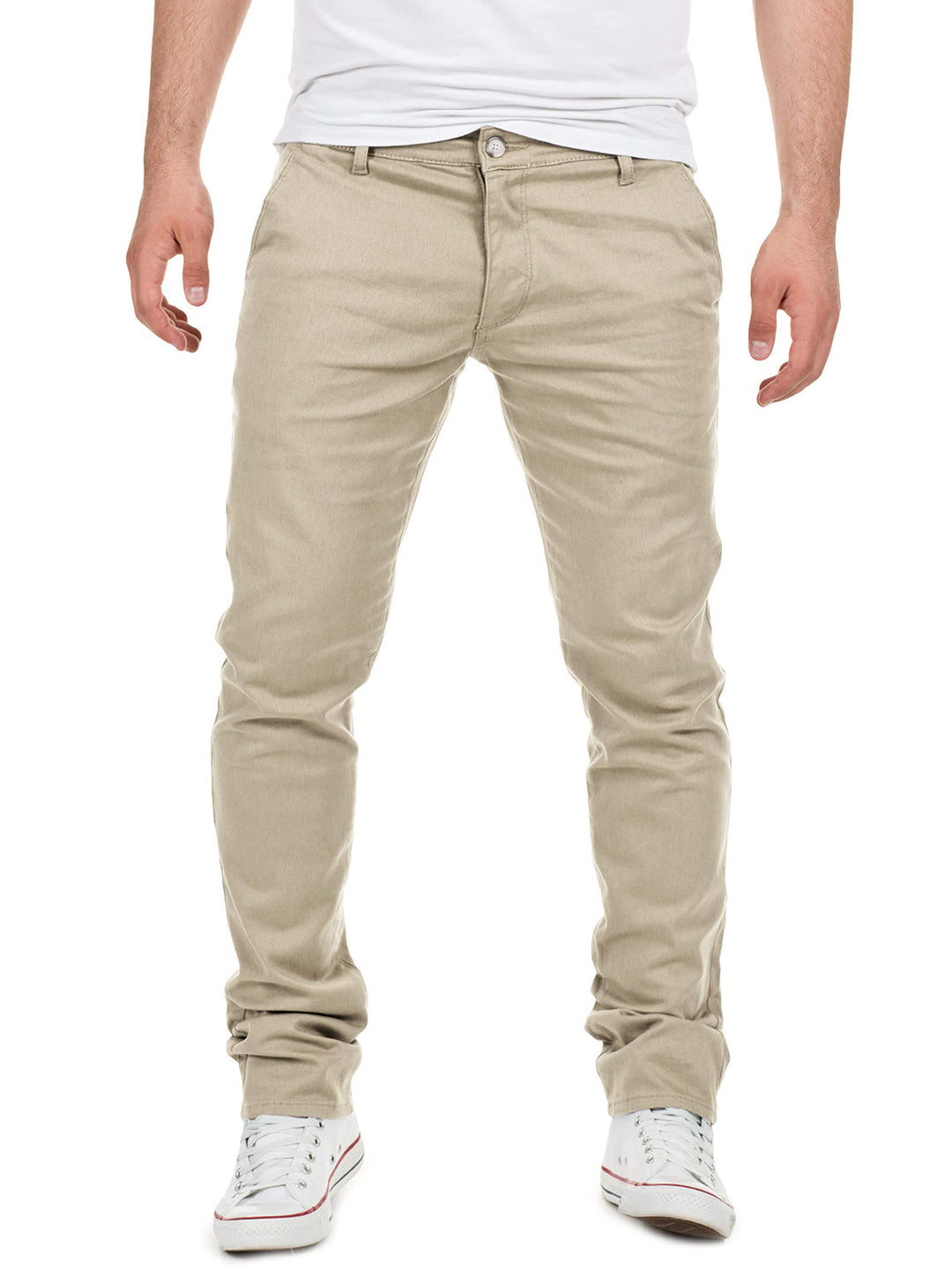 Yazubi Herren Chino Hose, Modell Dustin, Chinohose by Yzb Jeans 29W / 30L Beige (Plaza Taupe 161105)