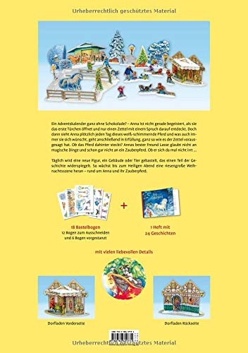 Anna und das Zauberpferd. Ein XXL-Bastel-Adventskalender (Adventskalender mit Geschichten für Kinder
