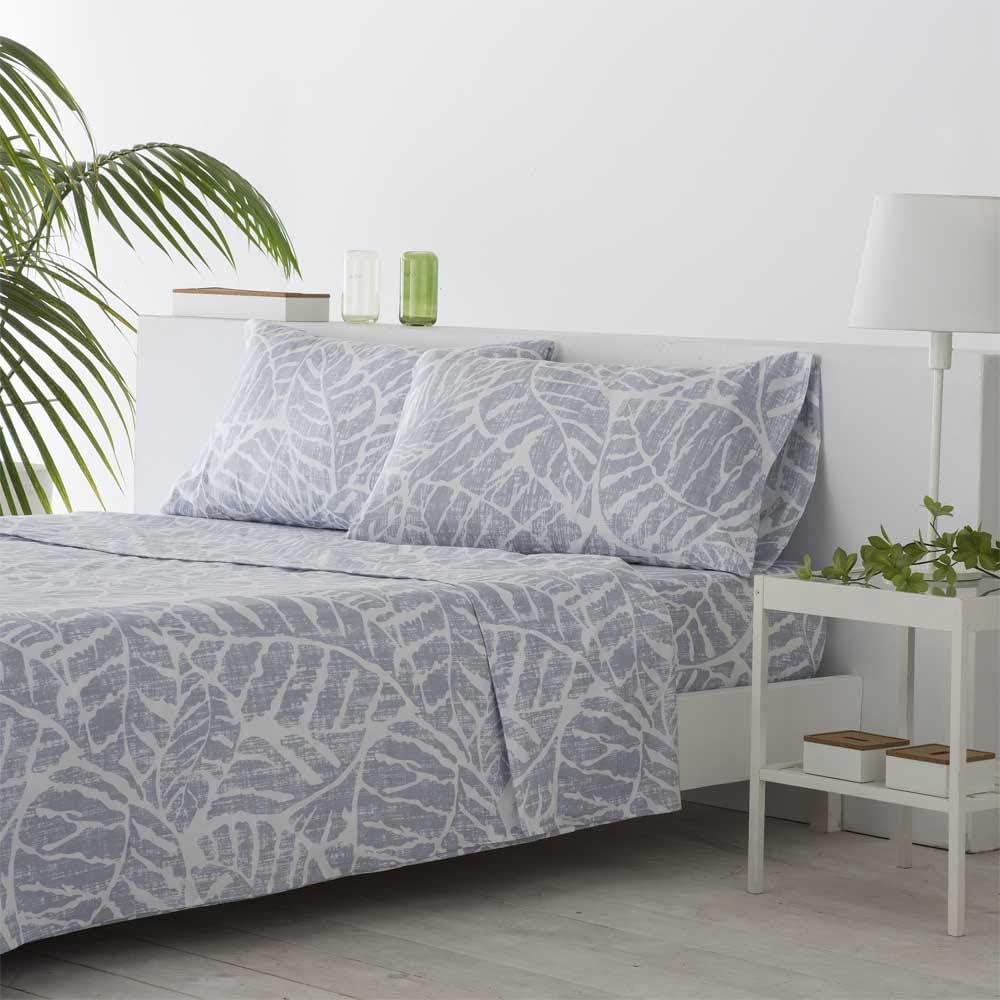 COTTON ARTean Artedo Bettwäsche-Set, 150 x 190/200 cm, hypoallergen. Cama 150 X 190/200 Grau, Cama 1