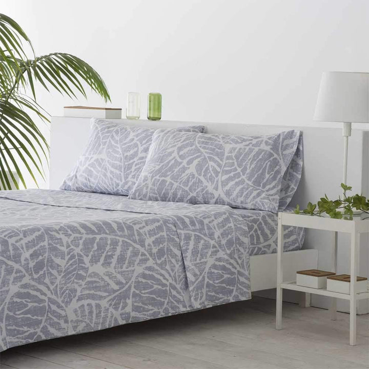 Cotton Artean Bettwäsche-Set, 200 x 190/200 cm Hypoallergen. Cama 200 X 200 Grau, Cama 200 X 200 Gra