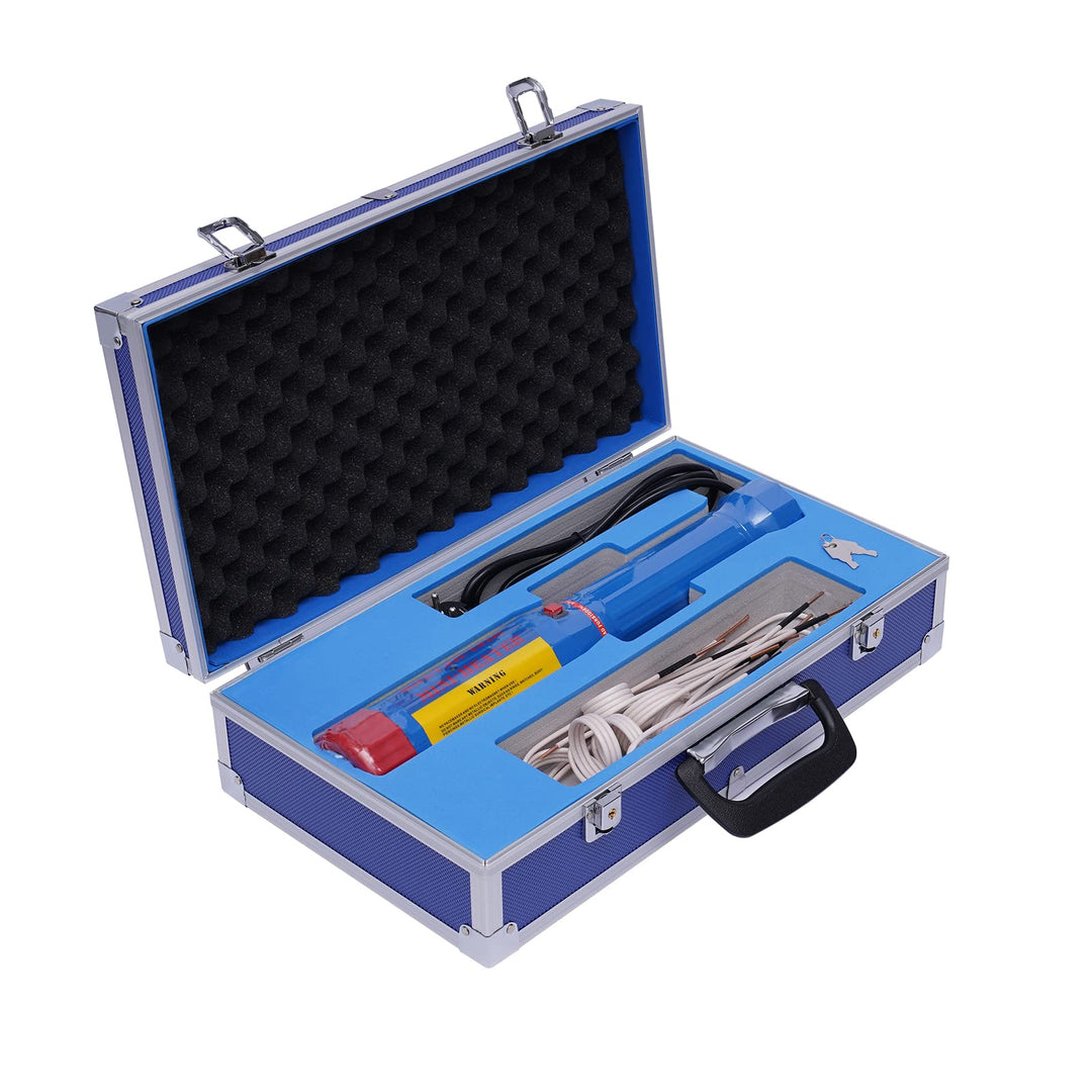 Begoniape 1100W Magnetisches Induktionsheizungs-Set, Flammenloses LED-Licht Ergonomischer Handgriff