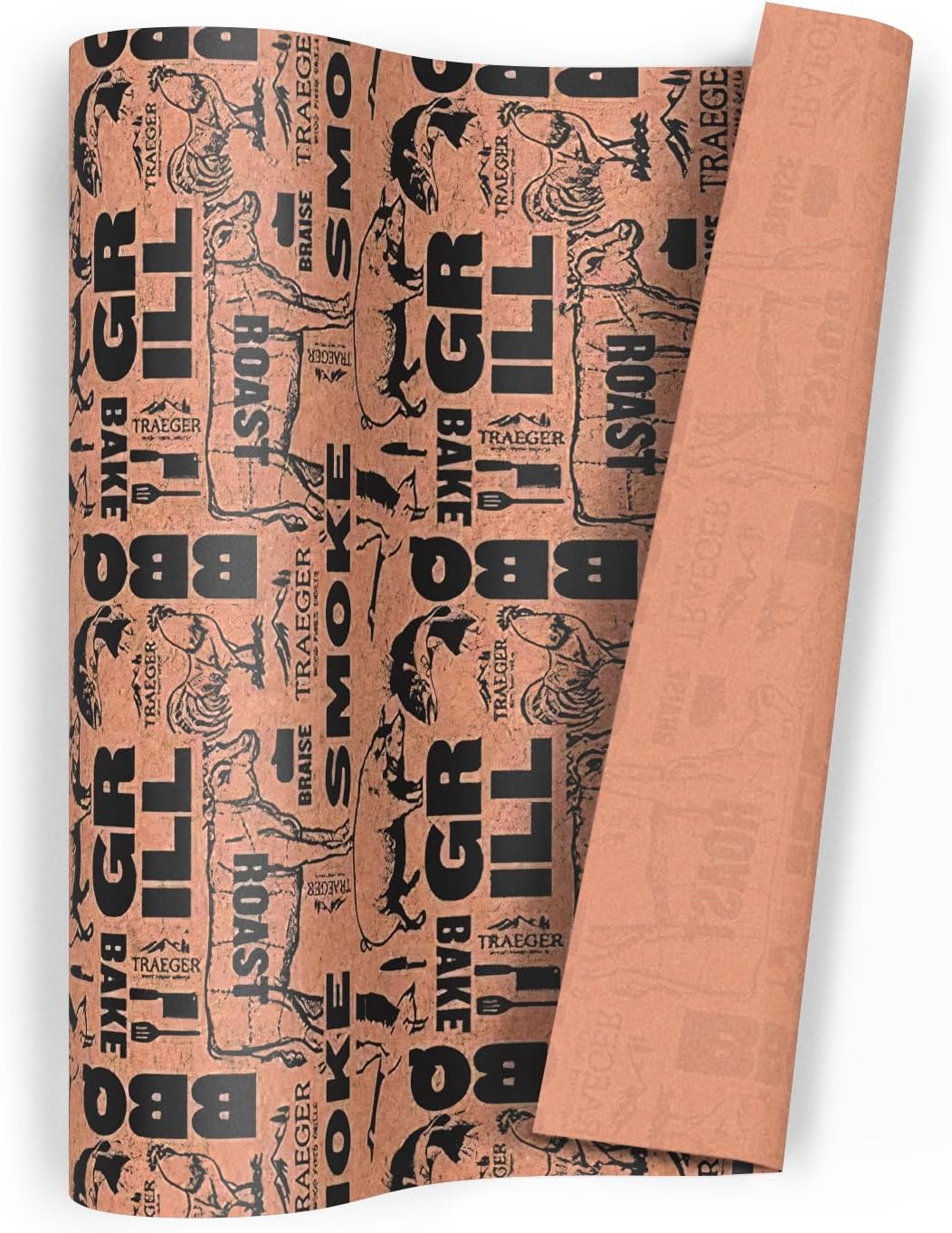 Traeger Grills BAC427 Papierrolle, 45,7 x 45,7 cm, hält Fleisch feucht, verbessert den Rauchgeschmac