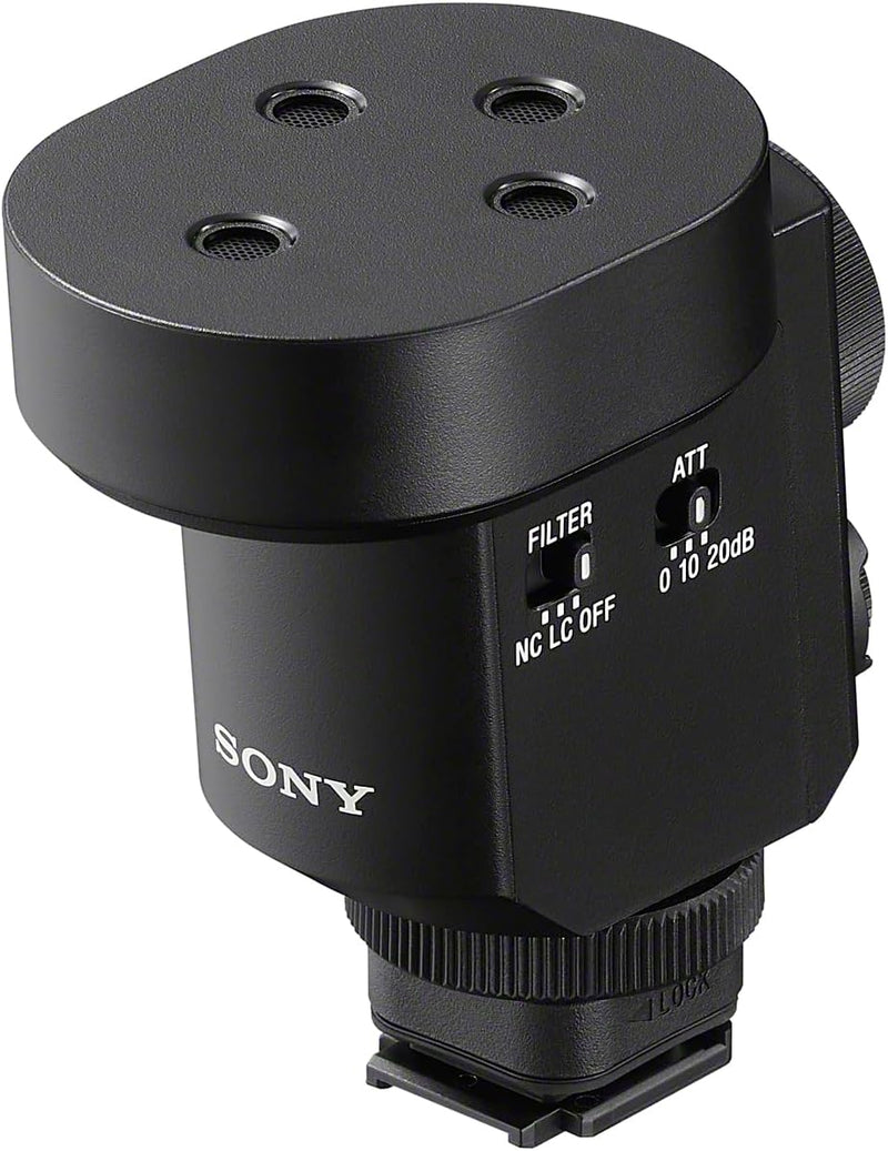 Sony ECM-M1 kabelloses Mehrkapsel-Shotgun-Mikrofon mit 8 Richtwirkungen Shotgun ECM-M1, Shotgun ECM-