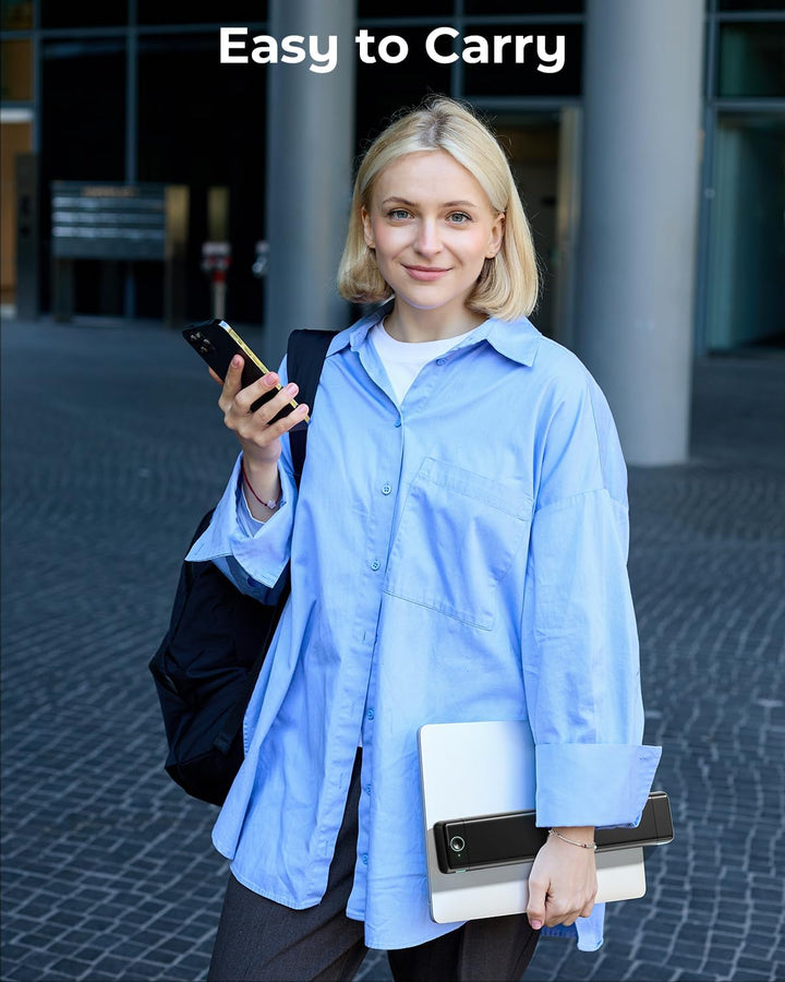 Phomemo M08F Mobiler Drucker A4 für Unterwegs Thermodrucker - Tragbarer Bluetooth Drucker für Den He