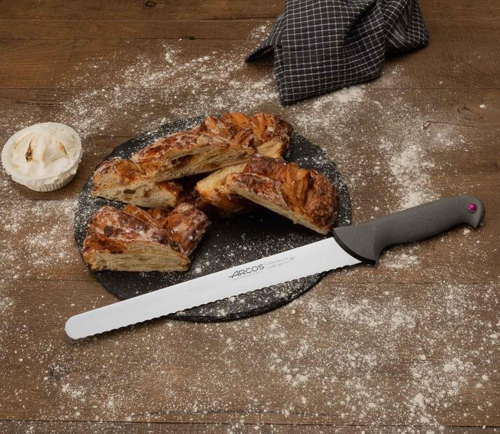 Arcos Serie Colour Proof - Gebäckmesser Kuchenmesser - Klinge Nitrum Edelstahl 300 mm - HandGriff Po